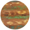  Salongbord svart 50x39,5 cm gjenvunnet heltre 351752