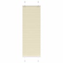  plisségardin krem 45x100 cm Stoff Bredde 44,4 Polyester