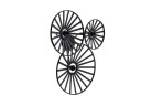 Lindby Evandor vegglampe, 3 lyskilder, svart