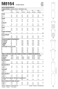 McCall's 8164 - Kjole Y (XS-S-M)