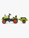 Falk Pedaltraktor Med Tilhenger, Grønn