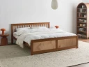 Dobbeltseng Olendon 180x200   Brun