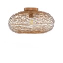Lindby taklampe Kaviya gull jern Ø 40 cm
