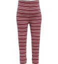 Hummel Leggings HmlUnited Tights Stripete Woodrose 2 år 92 Leggings Rosa Svart