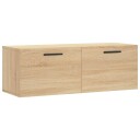  Veggskap 2 stk sonoma eik 100x36,5x35 cm konstruert tre 8720845950002