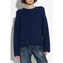 Dsquared2 Dame Strikkevarer Blå L