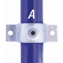 1" dobbeltsidig monteringsbrakett KEE CLAMP