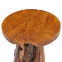 vidaXL Salongbord 40x40 cm heltre teak