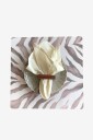 Zelected by Houze   Sitteunderlag Cozy Zebra 4 p   Beige