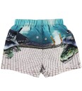 Molo Badeshorts UV50+ Newton Pool Slide 56/62 Badetøy Blå Hvit 56 62