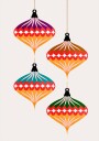 Christmas Balls vers.3 Plakat Plakat / 70x100cm