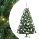  Kunstig sammensatt juletre grønn 120 cm PVC og metall