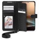 Spigen Wallet S Lommebokdeksel for Samsung Galaxy S25+ Svart
