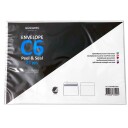 Sober C6 Envelope Peel & Seal - 25 stk.
