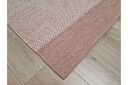 Alva Bomullsteppe 75x280 cm Oval - Rosa