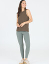 Athlecia Mota W Slub Top   Khaki green   38