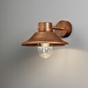 Konstsmide Vega vegglampe E27 kobber 1733931-04-0 1733931-02-0