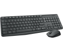 Logitech MK235 - keyboard and mouse set - Hungarian - Tastatur & Mussett - Ungarsk - Svart
