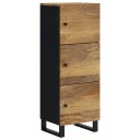 vidaXL Highboard med 3 dører 40x33x110 cm heltre mango og jern