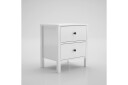 Elspet Kommode 50 cm   Brun/Hvit