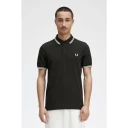 Fred Perry Herre Topper Grønn L,