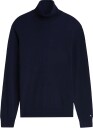 Tommy Hilfiger Ny Merino Roll Neck Sweater   NAVY BLUE   S