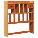  Hodegavl med oppbevaring voksbrun 100 cm heltre furu 8721158371492