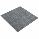  Teppeflis Betonggrå 50 x 50 cm 4 pcs PP og Bitumen