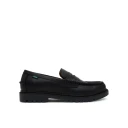 Polo Ralph Lauren Jett Lug Sole Leather Penny Loafer Black 43