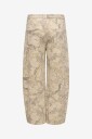 Only Carmakoma   Bukser Cartaylor Banu Hw Camo Barrel Pant   Grå
