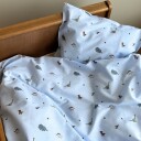 BrandMac Bed Linen "By Mats" Mini Dino 100X140X45 Cm Blue 100X14040X45CM