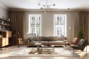 Wilton teppe   Castello beige/hvit Størrelse: 200 x 280 cm