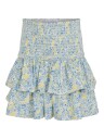Vilje & Ve Milla Skjørt Med Blomsterprint Heaven Blue (122 / 7 år)