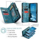 Samsung Galaxy A25 Caseme 008 2-i-1 Multifunksjonell Lommebok-deksel Blå