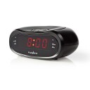 Nedis Digital klokkeradio med FM 0.6" LED