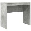  Skrivebord Betonggrå MDF med betonggrå finish 90 x 40 x 76 cm