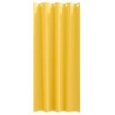  Gardiner med gardiner 2 pcs sennepsgul Polyester