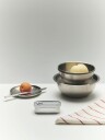 HAY Outdoor Market serveringsbolle med lokk Rustfritt stål medium