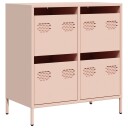  Skjenk rosa 68x39x73,5 cm kaldvalset stål 8721102930140