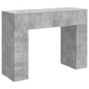 vidaXL Kaffebord Betonggrå 102 x 35 x 75 cm Konstruert tre