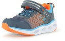 Leaf Samset Blinkende Sneaker, Navy/Orange, 35
