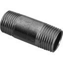 Sort Nippelrør 1/2" - 50 mm