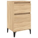 vidaXL Nattbord sonoma eik 40x35x70 cm