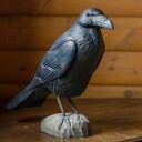 Wildlife Garden DecoBirds Håndskåret Fugl Ravn