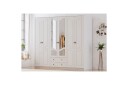 Brelin Garderobe 210x210 cm - Matt Hvit