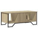  Salongbord sonoma eik 100x51x40 cm konstruert tre