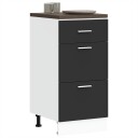  Underskap svart 40x46x81,5 cm konstruert tre 8721158425584