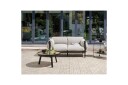 2 sitssoffa Beliani Esperia Grey Black  
