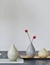Anne Black Drop Vase Stor   Thunder