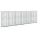 vidaXL Gabion med 5 mm tråd og 5x2,5 cm nett 600x50x200 cm